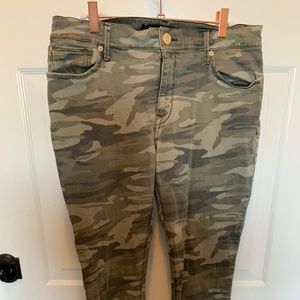 Express Camo Skinny Jeans